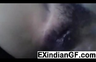 Indian couple fucking inside the car in POV video