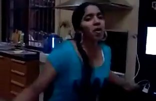 Cute Indian Dances And Teases Her Body