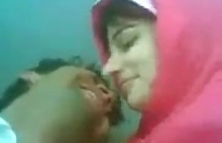 very Hot Pakistani Couple Kissing