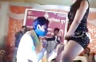 Naughty Indian dance show
