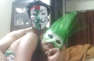 Masked Indian Couples Doing Ho Sex