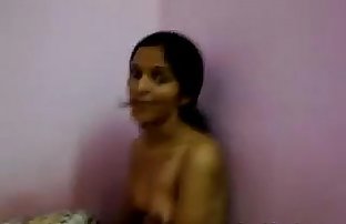 Cute Indian Aunty With Her Tits Out