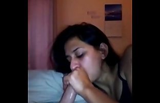 POV blowjob video with my Indian GF