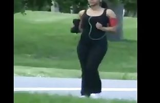 Indian Walking Around Wearing Spandex
