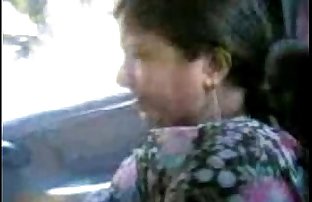 Mallu Aunty Shoing boobs in car-with Audio