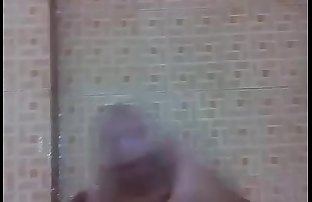 Cute Indian muslim boy masturbating in his bathroom - Sweet dick